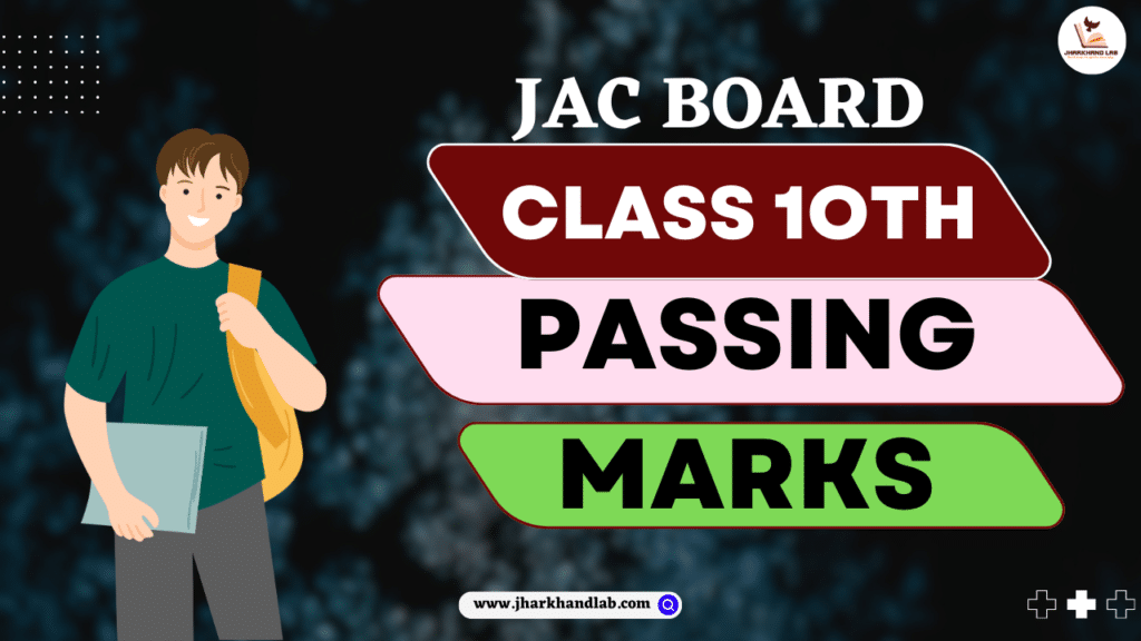 JAC Board 10th Passing Marks 2024