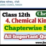 Jac 12th Chemistry Important Questions