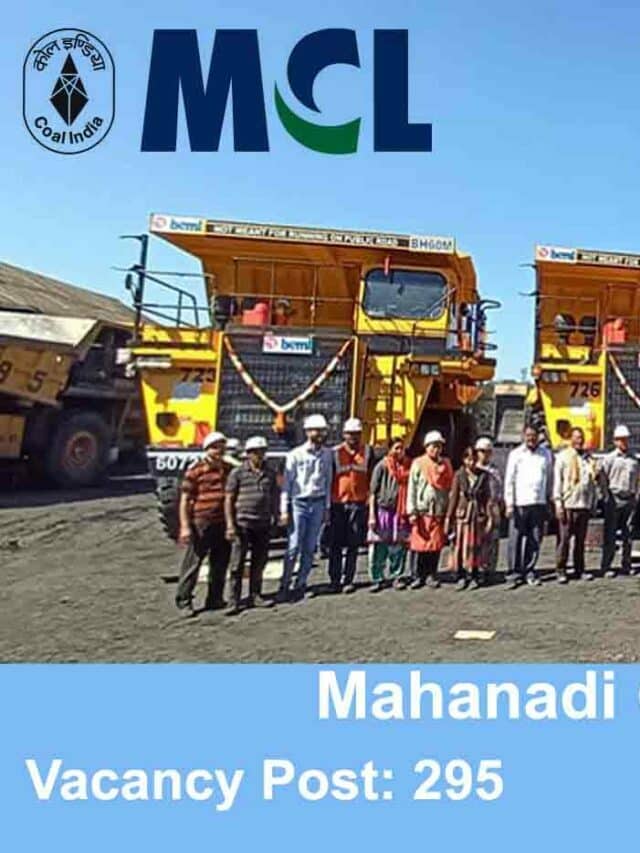 Mahanadi Coalfields Limited Recruitment 2023