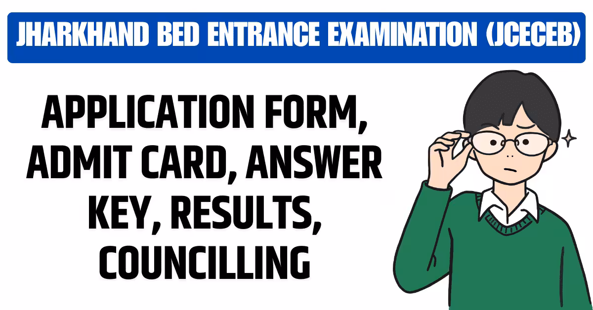 Jharkhand Bed Admission Form 2025