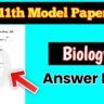 JAC 11th Biology Model Paper Solution