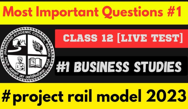 Jac 12th Business Study Important Questions