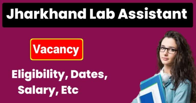 Jssc-Jharkhand-Lab-Assistant-Vacancy