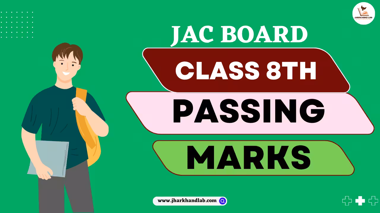JAC 8th Exam Passing Marks 2026