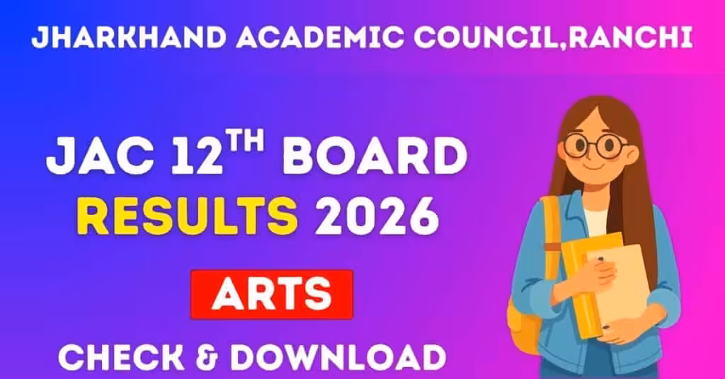 JAC 12th Arts Result 2026 Check & Download
