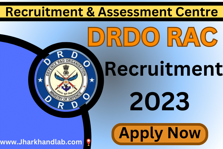 DRDO RAC Recruitment 2023 Notification Released Check & Apply Now