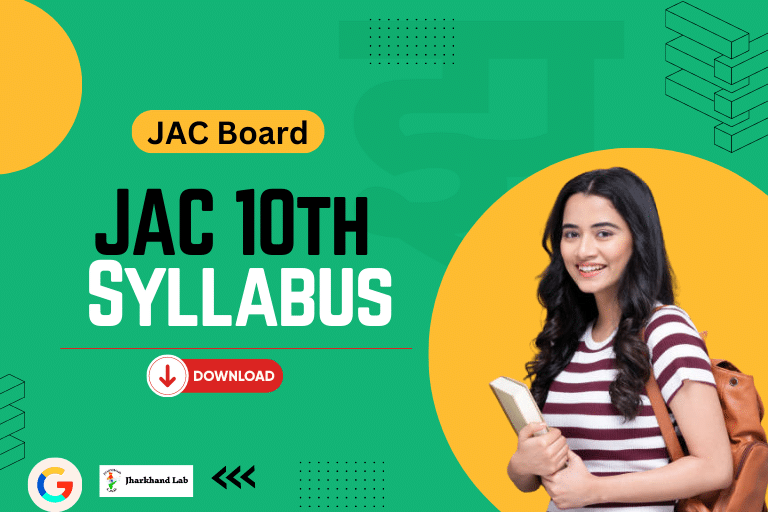 JAC 10th Syllabus 2024 Pdf Download