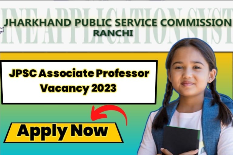 JPSC Associate Professor Vacancy 2023