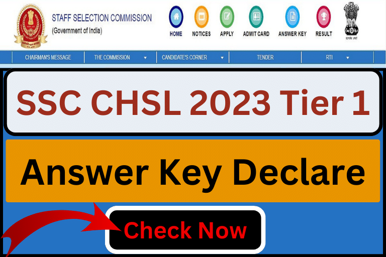 SSC CHSL 2023 Tier 1
