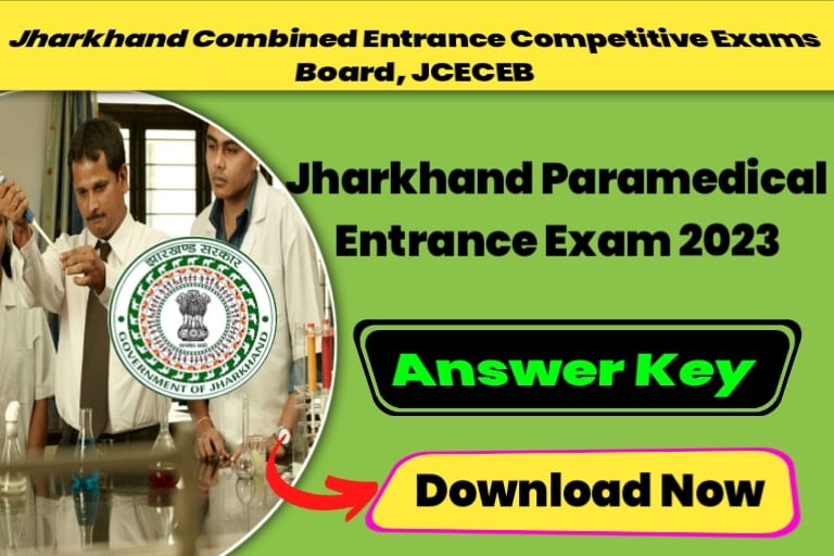 Jharkhand Paramedical Answer Key 2023