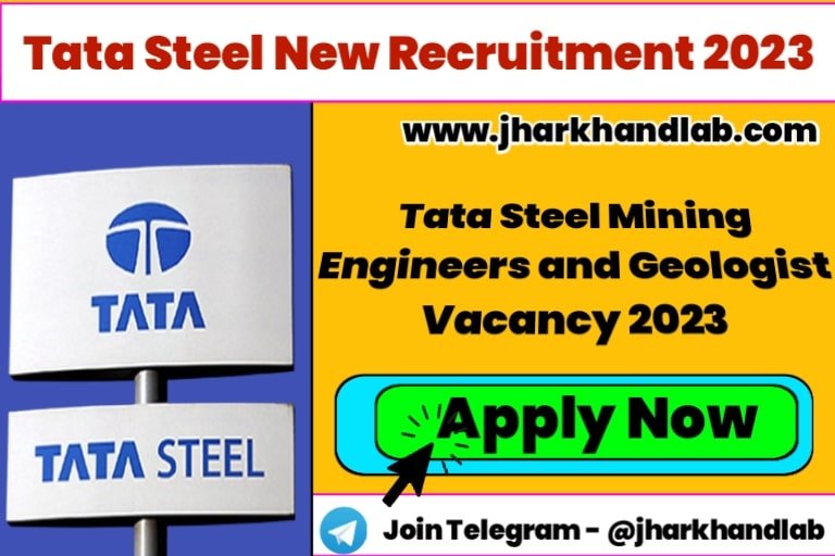 Tata Steel New Vacancy 2023