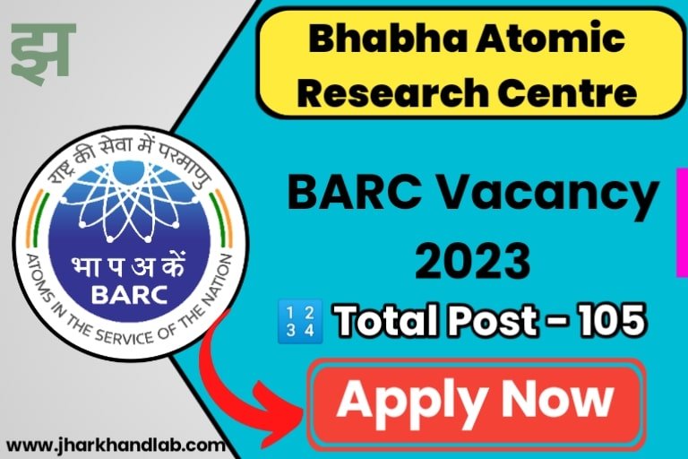 Bhabha Atomic Research Centre BARC Vacancy 2023