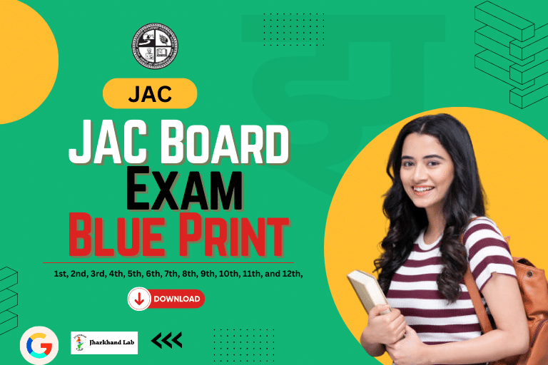 JAC Board Class 1st to 12th Exam Blue Print