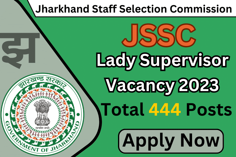 JSSC Lady Supervisor Vacancy 2023 [ Apply Now ]