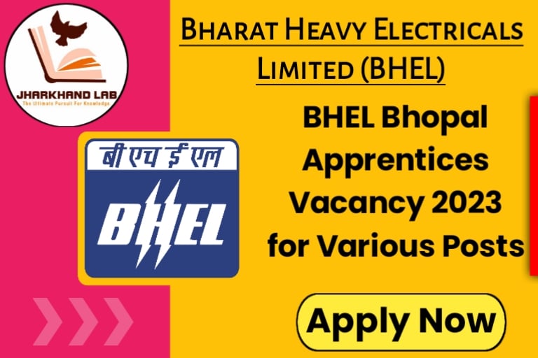 BHEL Bhopal Apprentices Vacancy 2023