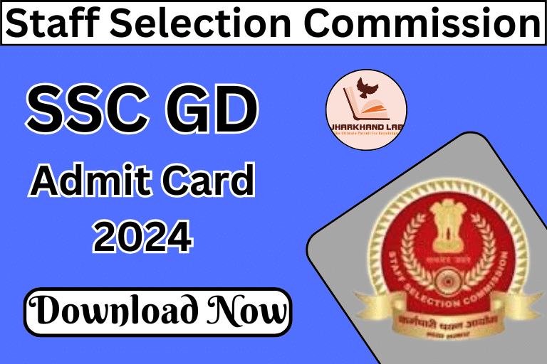 SSC GD Admit Card 2024 [ Download Now ]