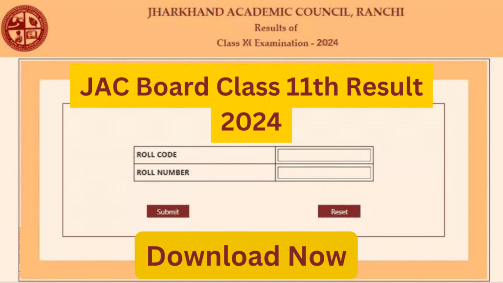 JAC 11th Result 2024
