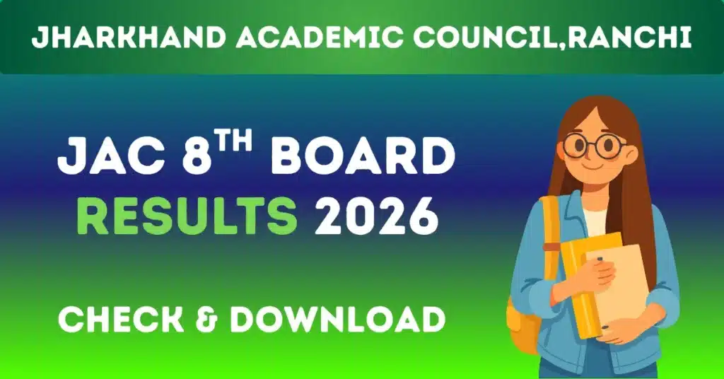 JAC 8th Board Results 2026